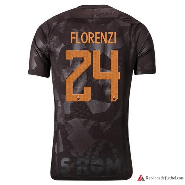 Camiseta AS Roma Tercera equipación Florenzi 2017-2018